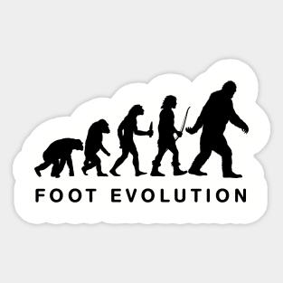 Foot Evolution Sticker